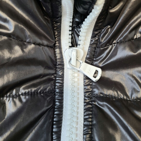 Michael Kors Girl's Puffer Jacket Black Size 14/16 - Picture 5 of 9